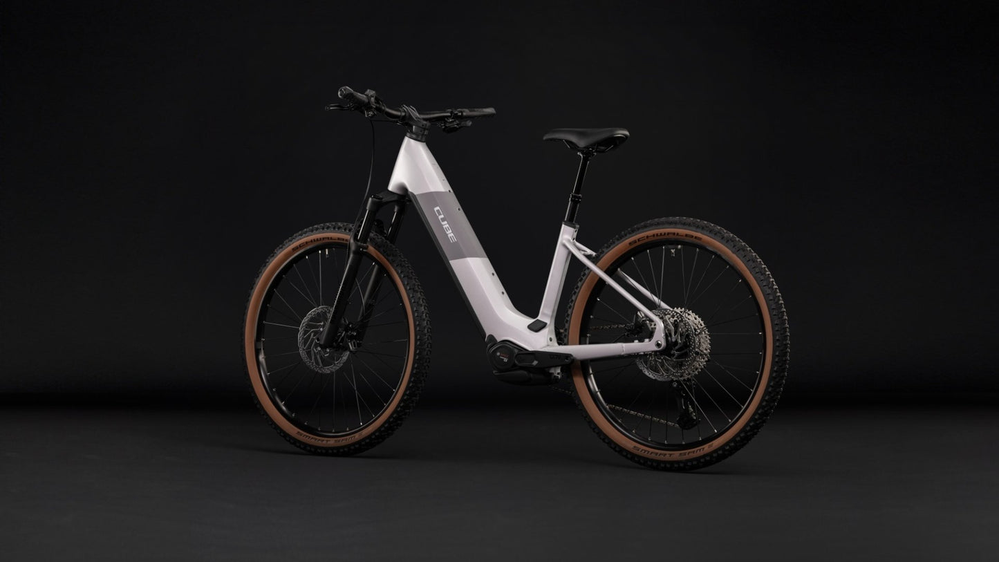 CUBE REACTION HYBRID PRO 800 HARDTAIL eMTB BIKE 2027 LILACBREEZE 'N' PRIZM (EASY ENTRY)