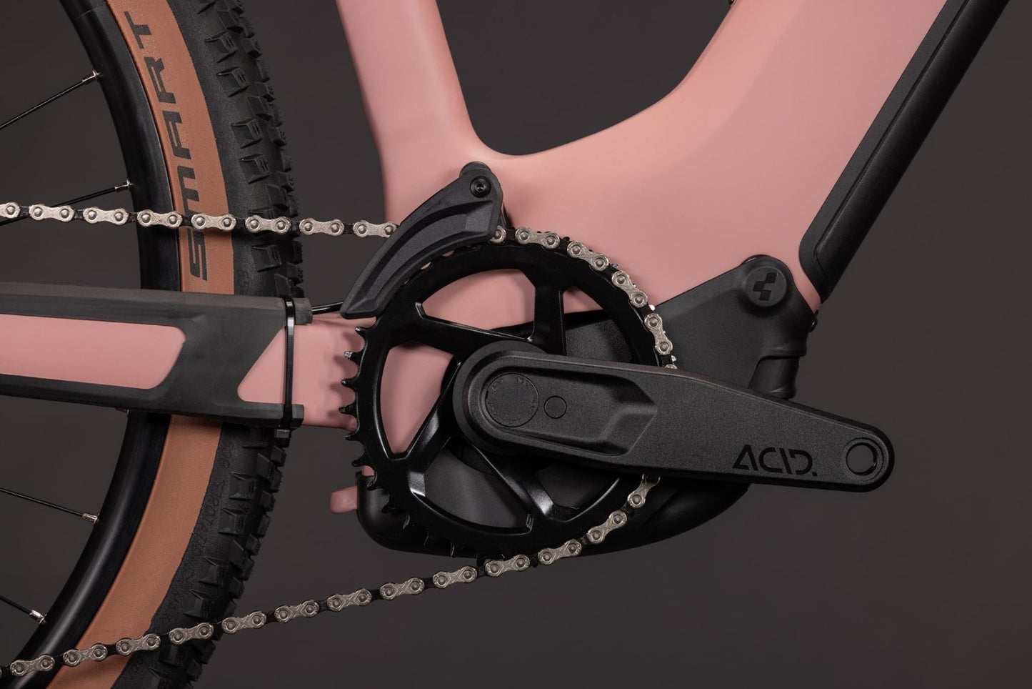 CUBE REACTION HYBRID PERFORMANCE 720 HARDTAIL eMTB BIKE 2027 RUBY 'N' BLACK (EASY ENTRY)