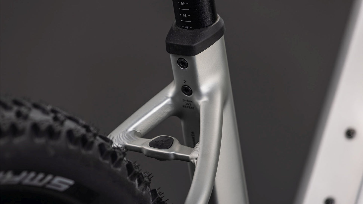 CUBE REACTION HYBRID ONE 800 EASY ENTRY eMTB BIKE 2026 SLEEKGREY' N 'PRISM