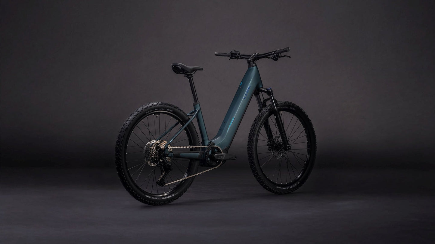 CUBE REACTION HYBRID ONE 800 EASY ENTRY eMTB BIKE 2026 ROYALGREEN' N 'PRISM