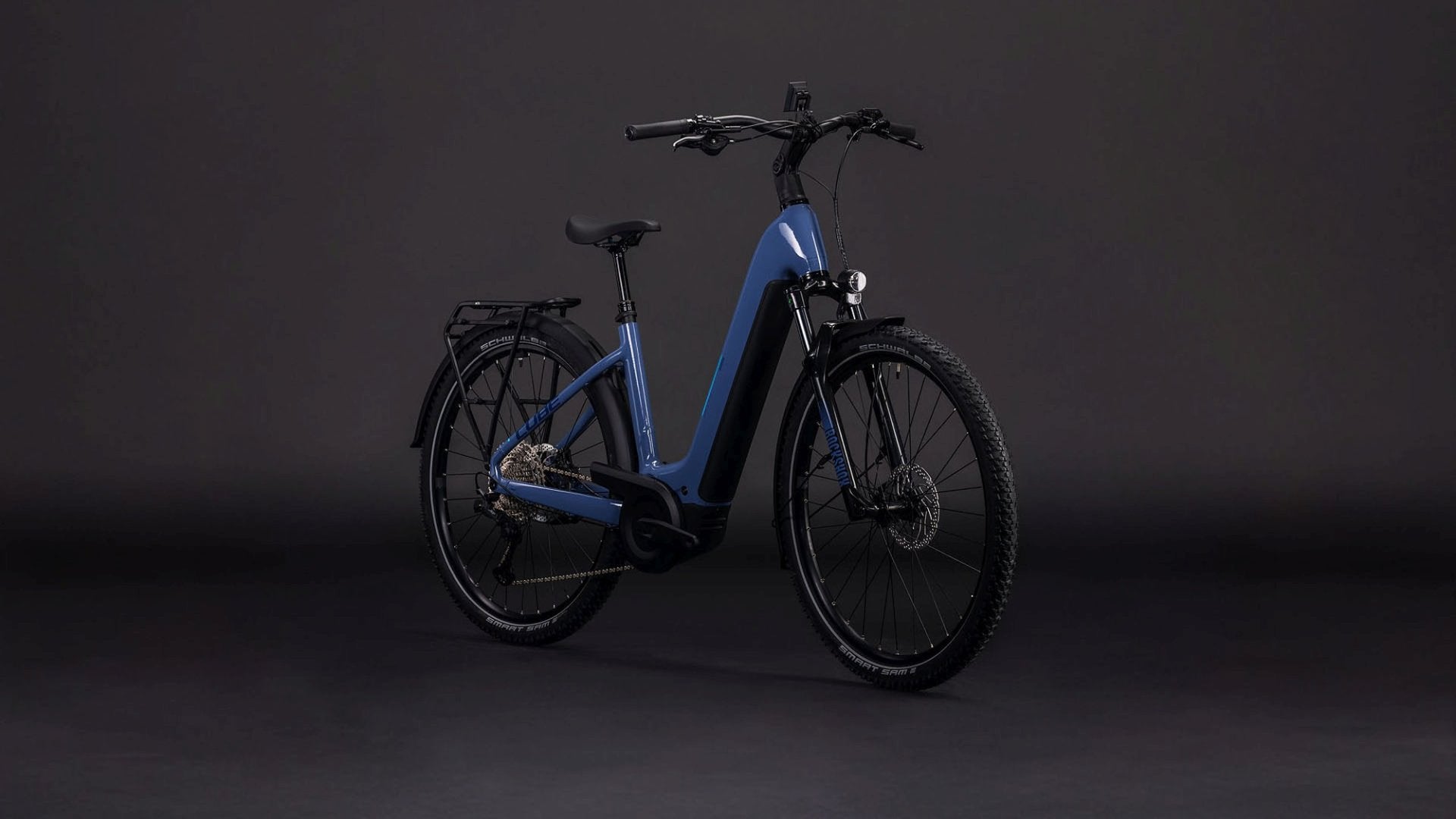 CUBE NURIDE HYBRID EXC 800 EASY ENTRY eTREKKING BIKE 2026 JEANSBLUE' N 'BLUE