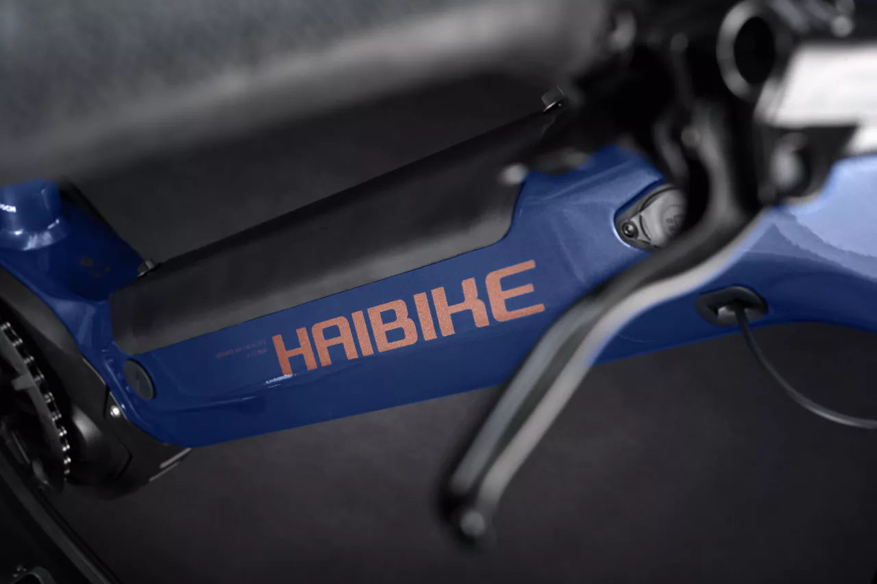 HAIBIKE ALLTRACK 4 HARDTAIL eMTB BIKE 2025 GLOSS COOL BLUE/LEATHER