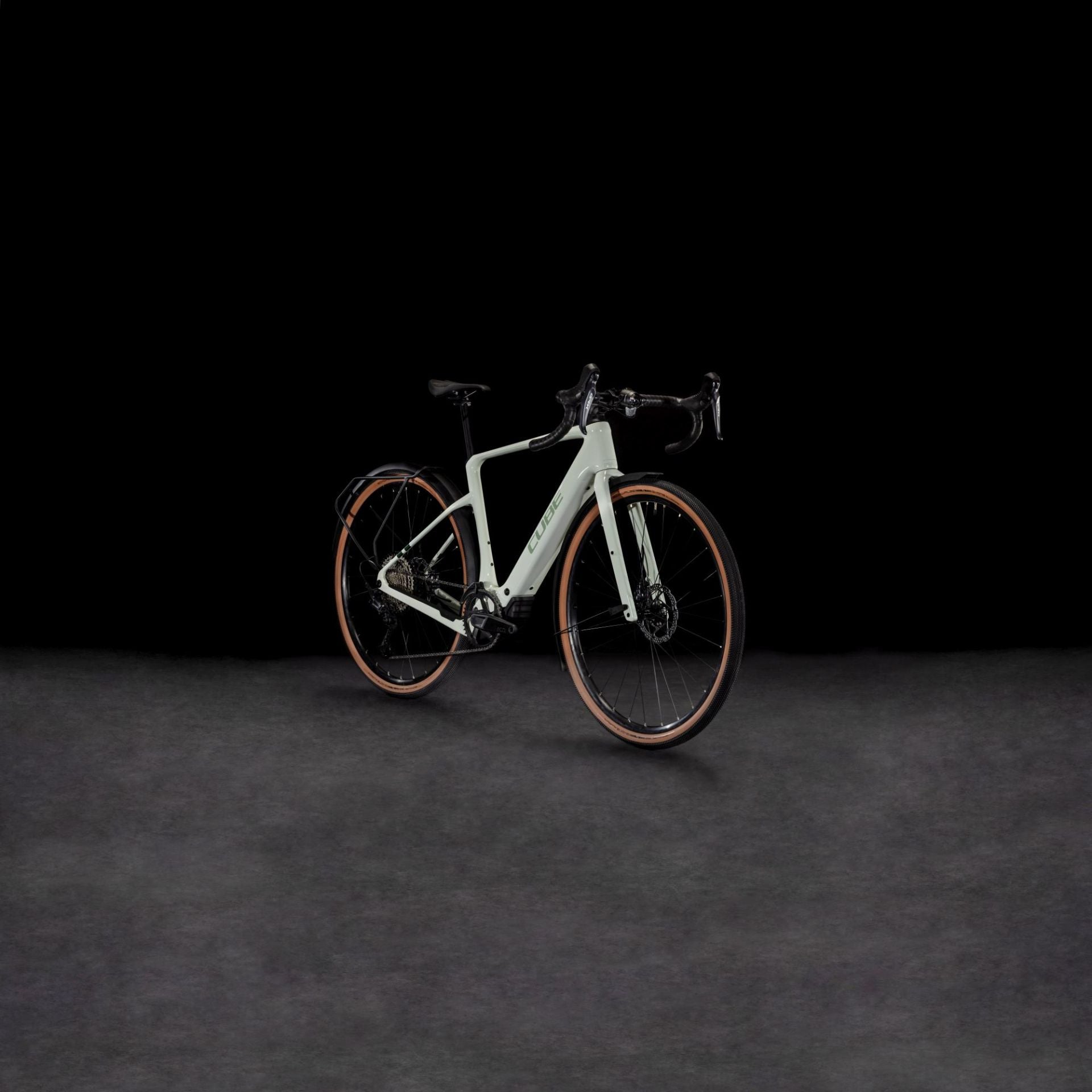 CUBE NUROAD HYBRID C:62 RACE FE 400X 29 eGRAVEL BIKE 2025 DESERTSTONE' N 'GREEN
