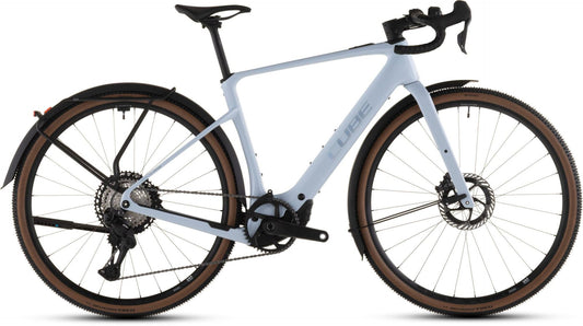 CUBE NUROAD HYBRID C:62 SLX 400X FE eGRAVEL BIKE 2026 ICEBLUE' N 'PRISM