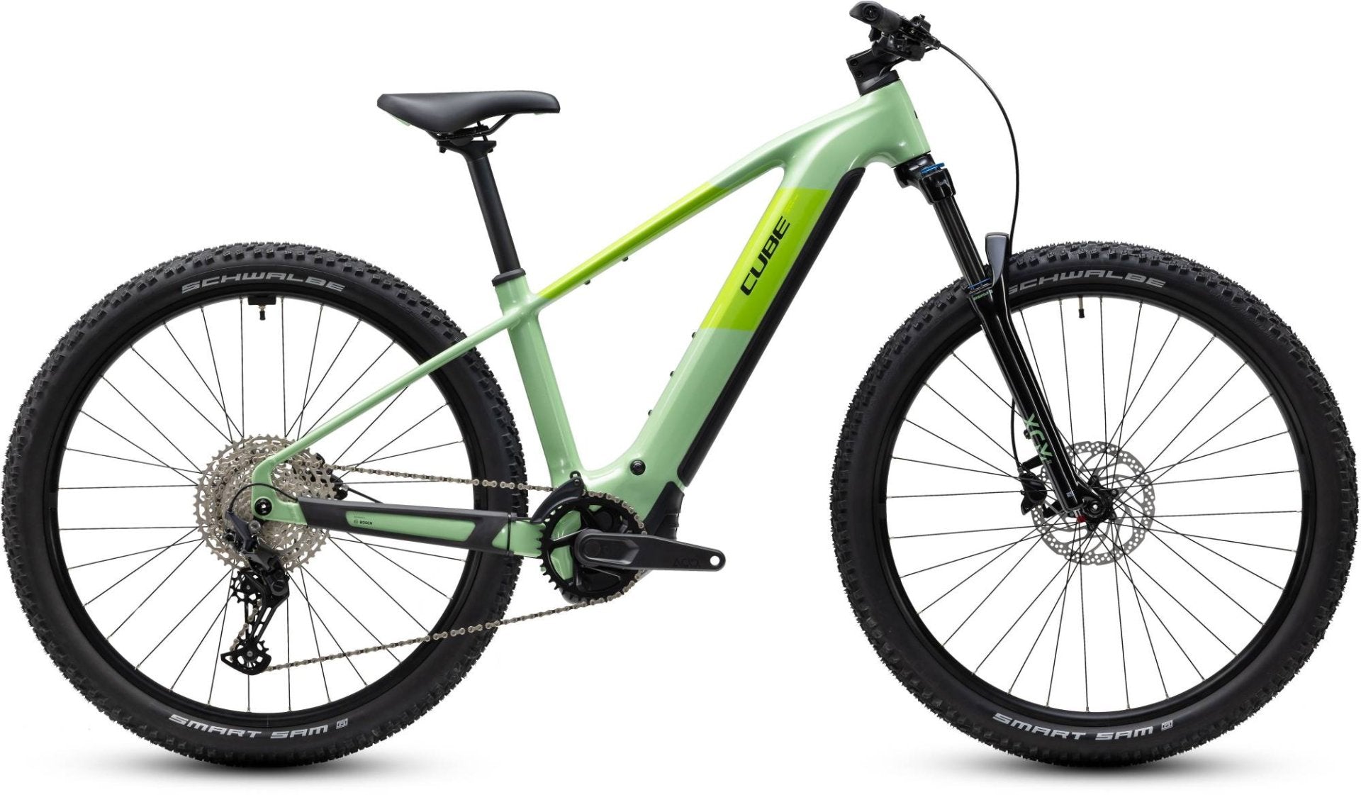CUBE REACTION HYBRID ONE 720 HARDTAIL eMTB BIKE 2027 CACTUS 'N' BLACK