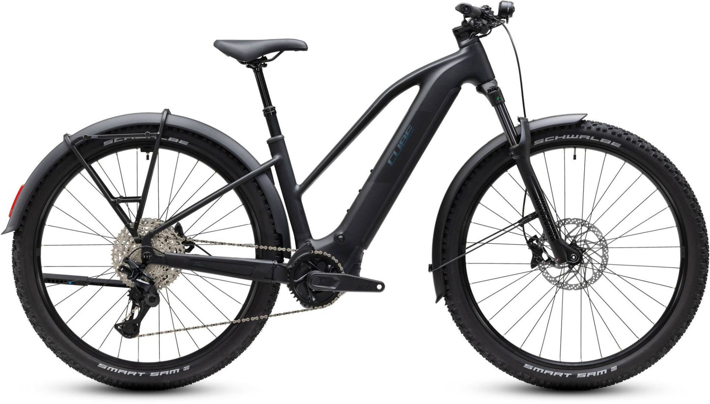 CUBE REACTION HYBRID PRO 800 FE HARDTAIL eMTB BIKE 2027 SILVERDUST 'N' PRISM (TRAPEZE)