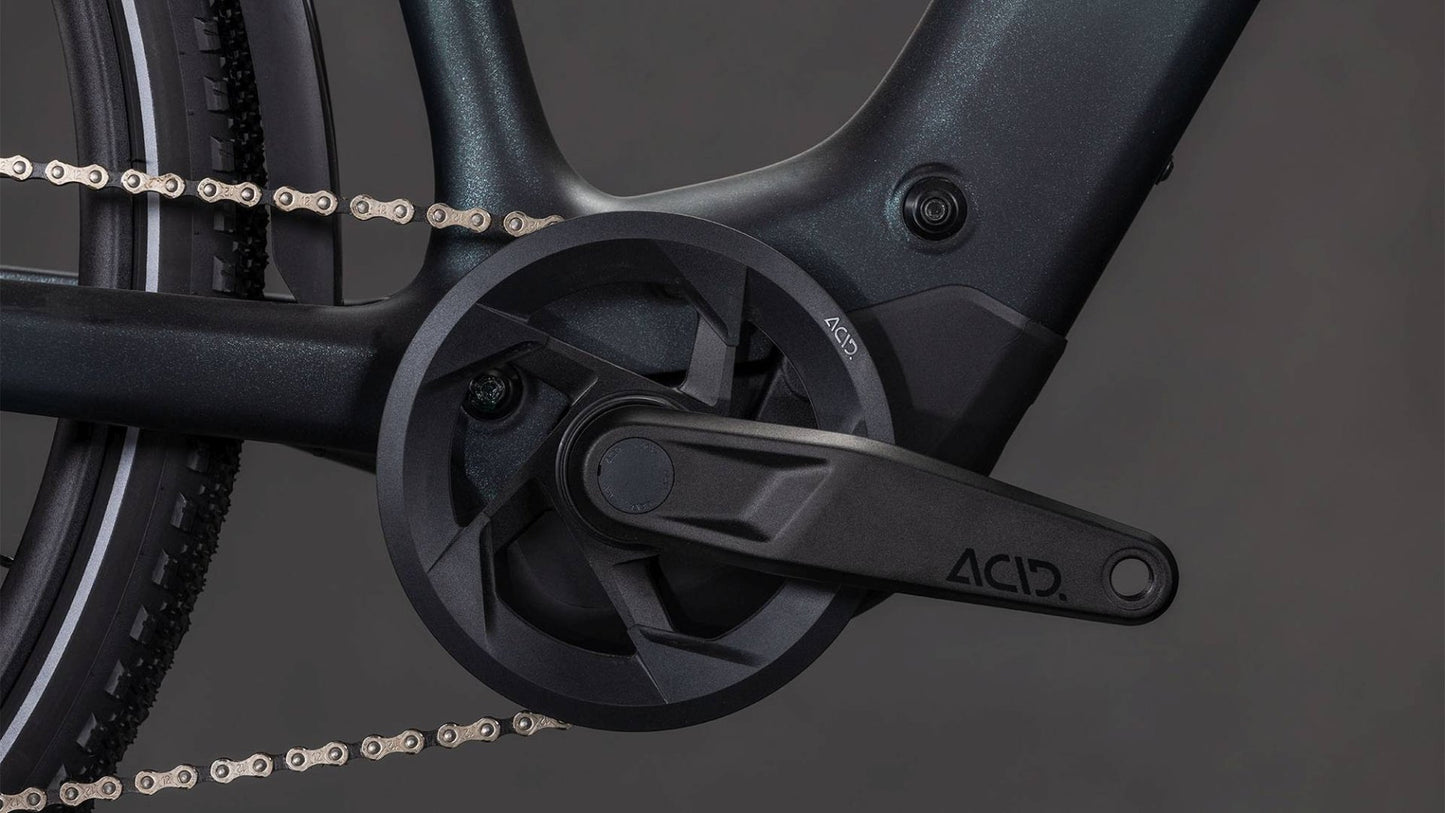 CUBE KATHMANDU HYBRID C:62 SLX 400X HARDTAIL eBIKE 2026 LIQUIDBLACK´ N ´BLUEDUST