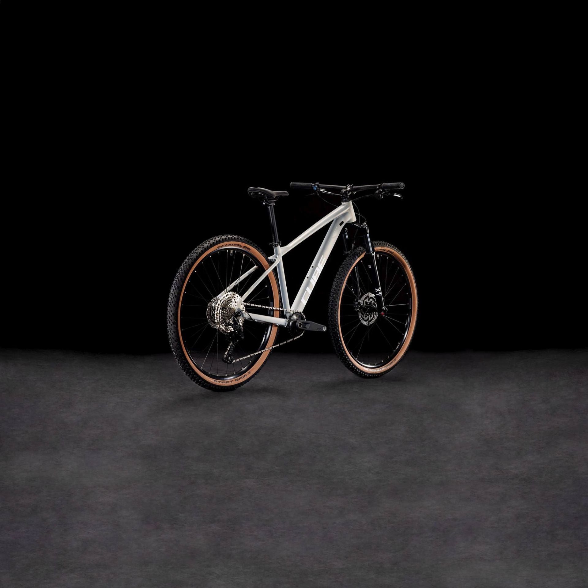 CUBE ATTENTION PRO HARDTAIL MTB BIKE 2025 SWITCHGREY' N 'WHITE