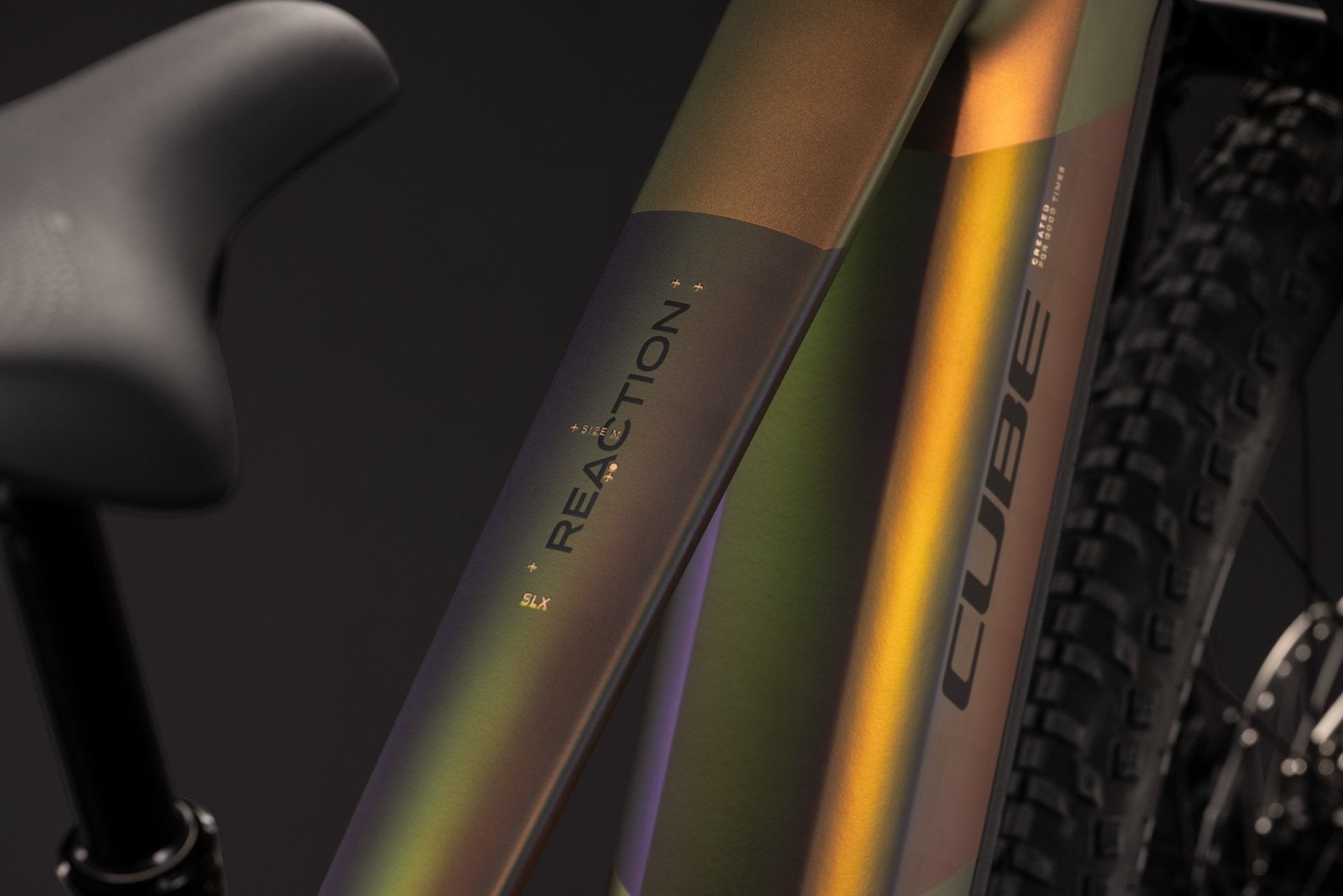 CUBE REACTION HYBRID SLX 800 HARDTAIL eMTB BIKE 2027 AUTUMN 'N' BLACK