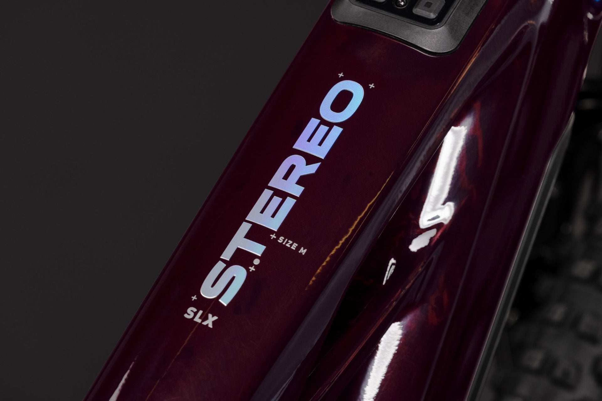 CUBE STEREO HYBRID ONE77 HPC SLX 800 eMTB BIKE 2027 LIQUIDRED 'N' BLACK