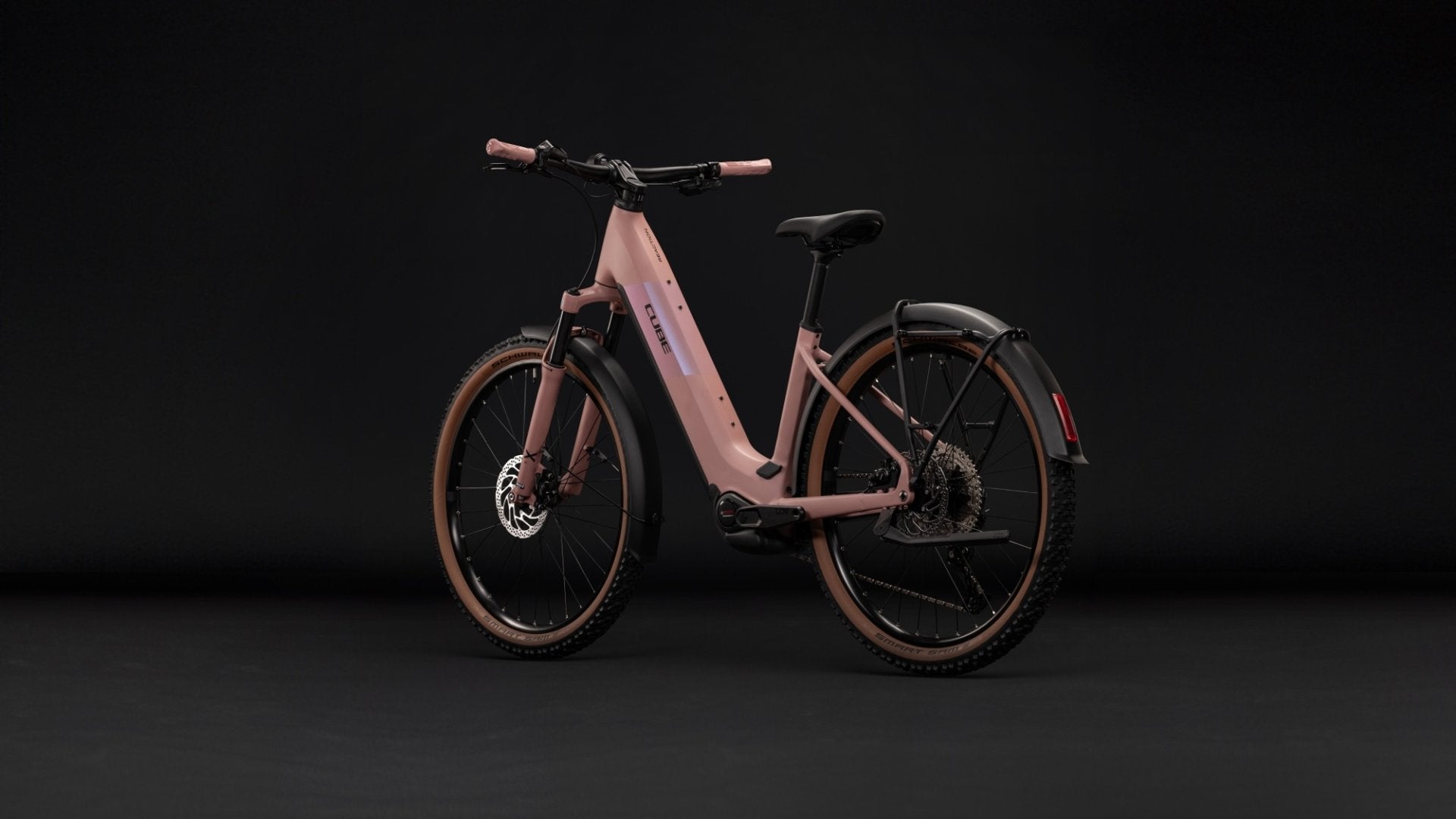 CUBE REACTION HYBRID PERFORMANCE 720 FE HARDTAIL eMTB BIKE 2027 RUBY 'N' BLACK (EASY ENTRY)
