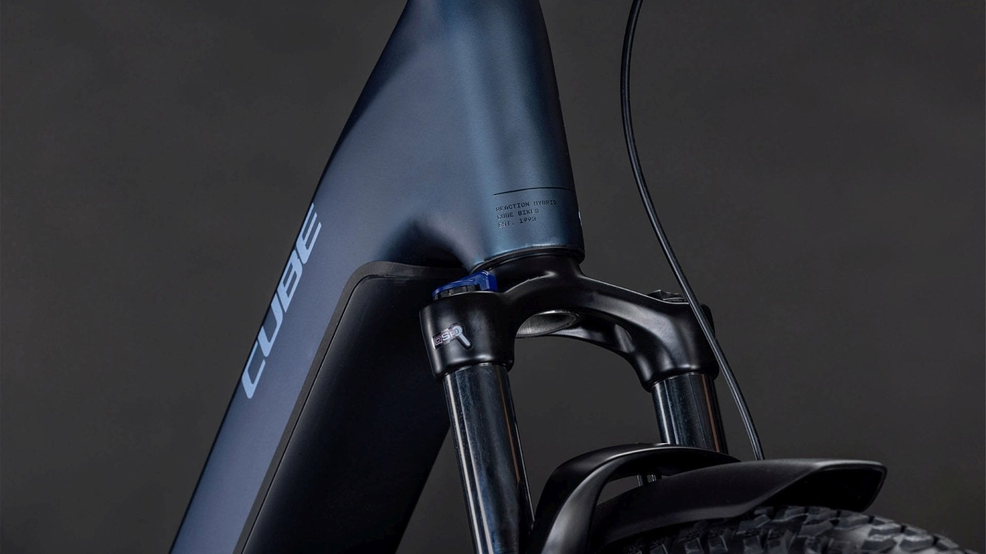CUBE REACTION HYBRID PERFORMANCE 600 FE EASY ENTRY eMTB BIKE 2026 INDIGOBLUE' N 'REFLEX