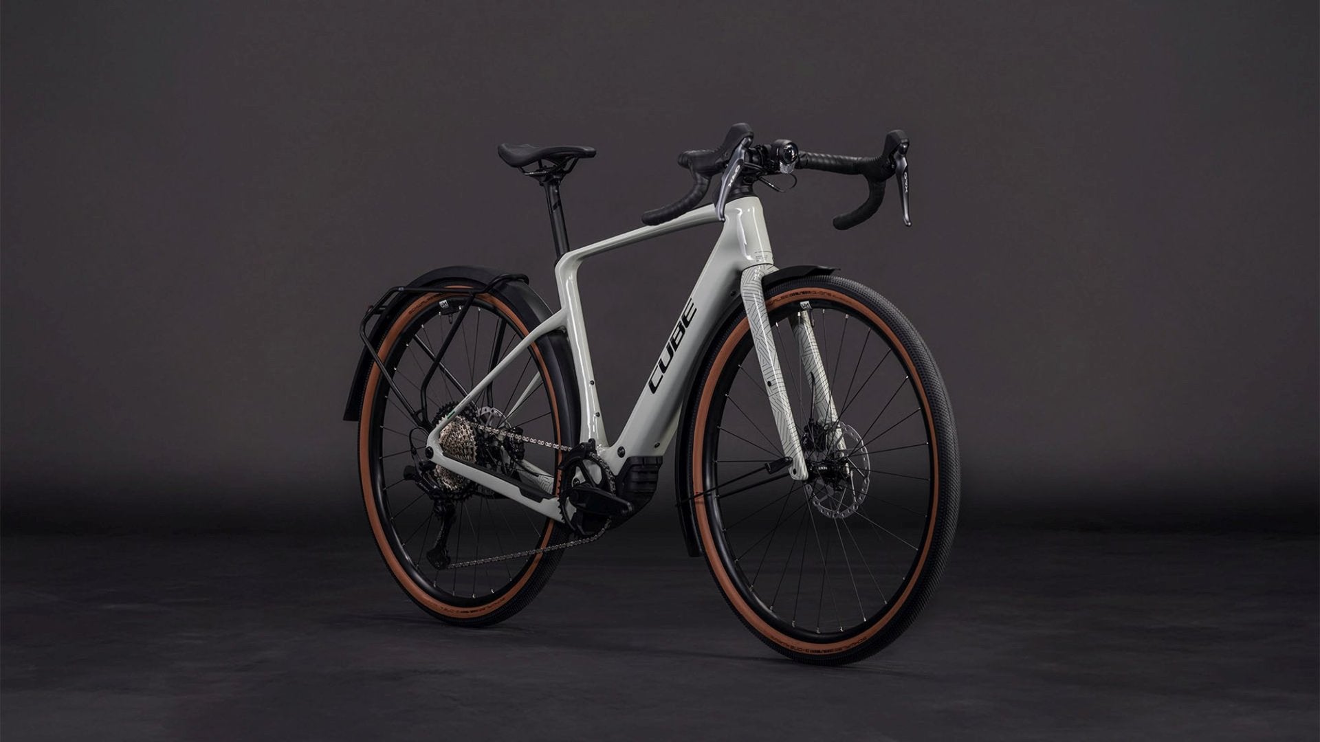 CUBE NUROAD HYBRID C:62 RACE 400X FE eGRAVEL BIKE 2026 REEDBEIGE' N 'BLACK