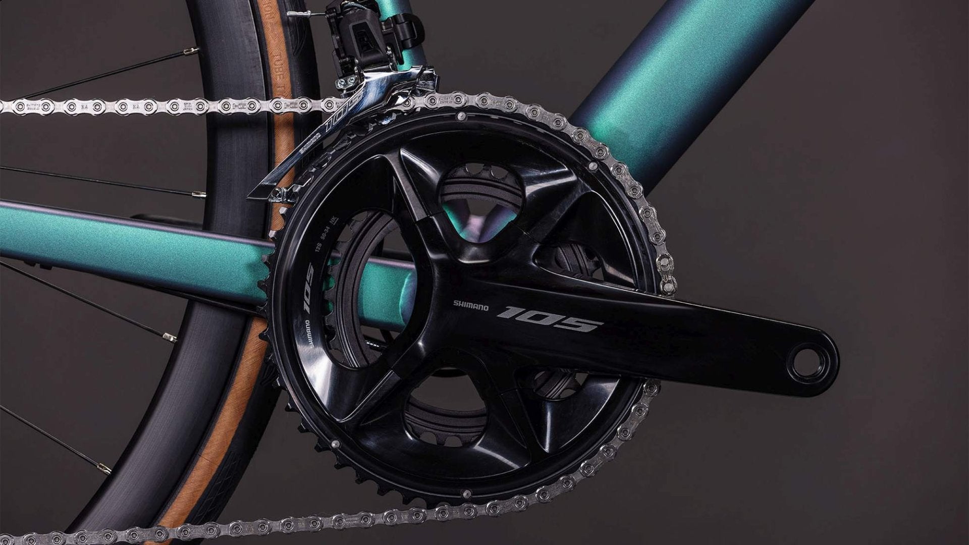 CUBE ATTAIN SLX ROAD BIKE 2026 SMARAGDGREY' N 'PRISM