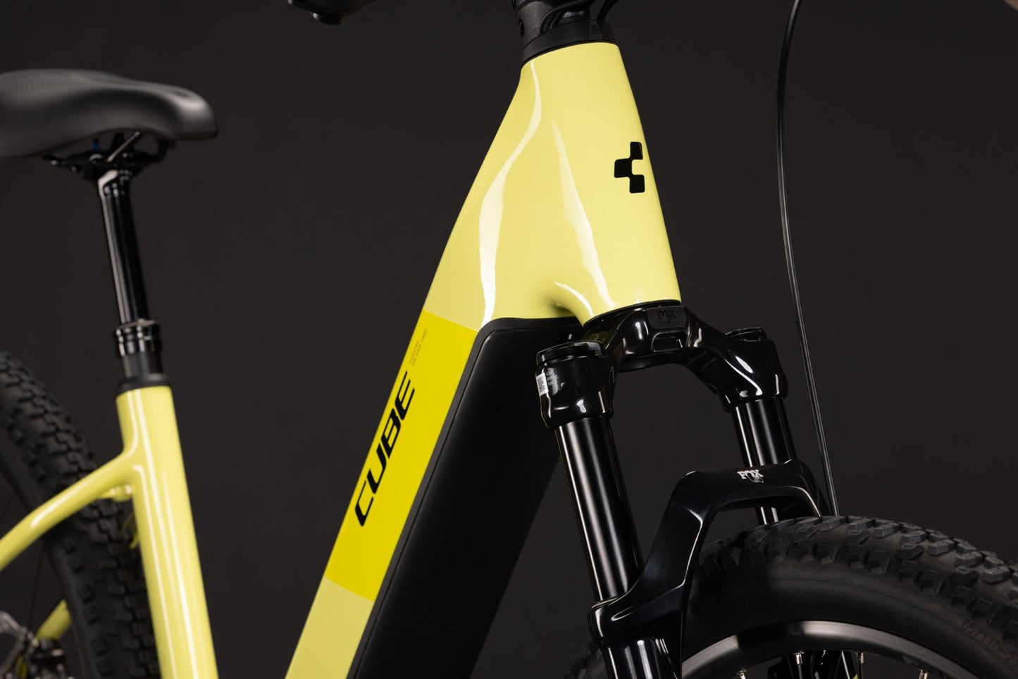 CUBE REACTION HYBRID RACE 800 FE eMTB BIKE 2027 BANANASPLIT 'N' BLACK (EASY ENTRY)