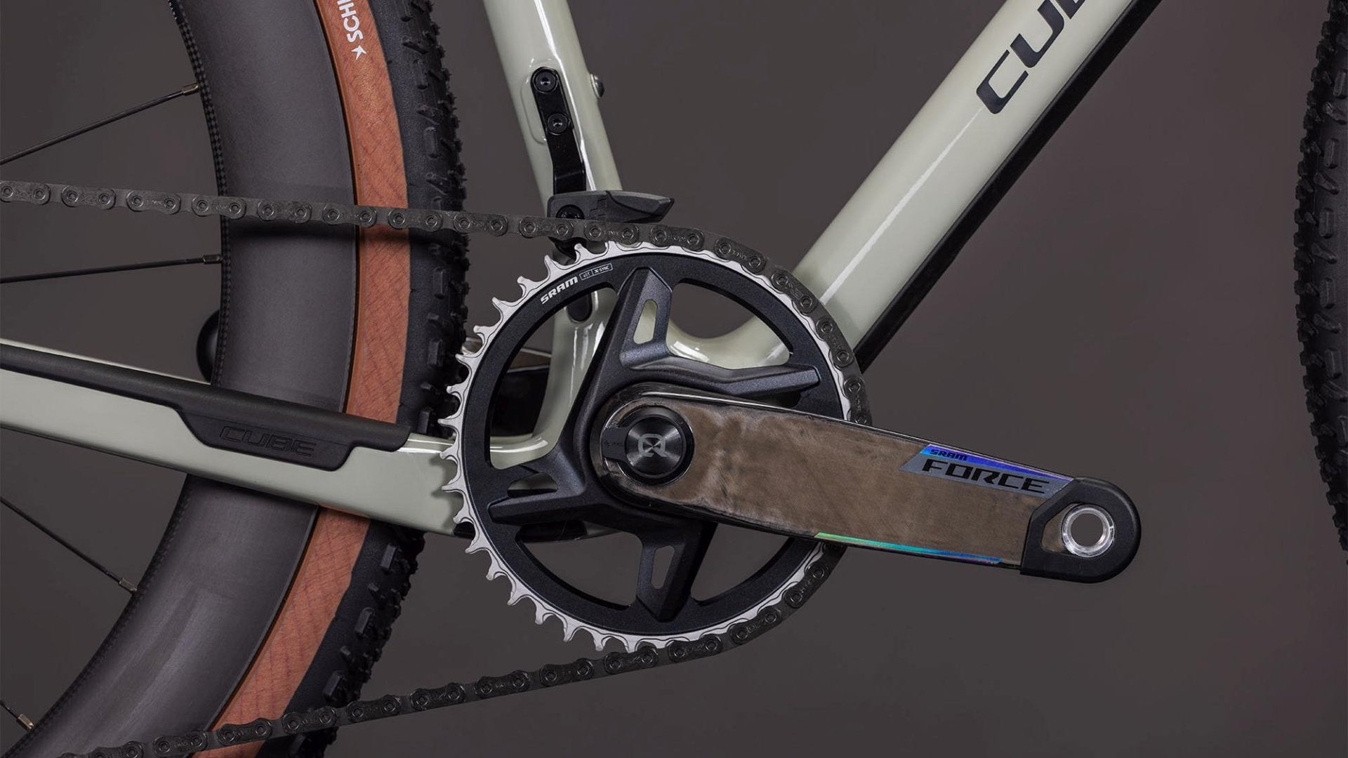 CUBE NUROAD C:62 SLX GRAVEL BIKE 2026 REEDBEIGE' N 'CHROME