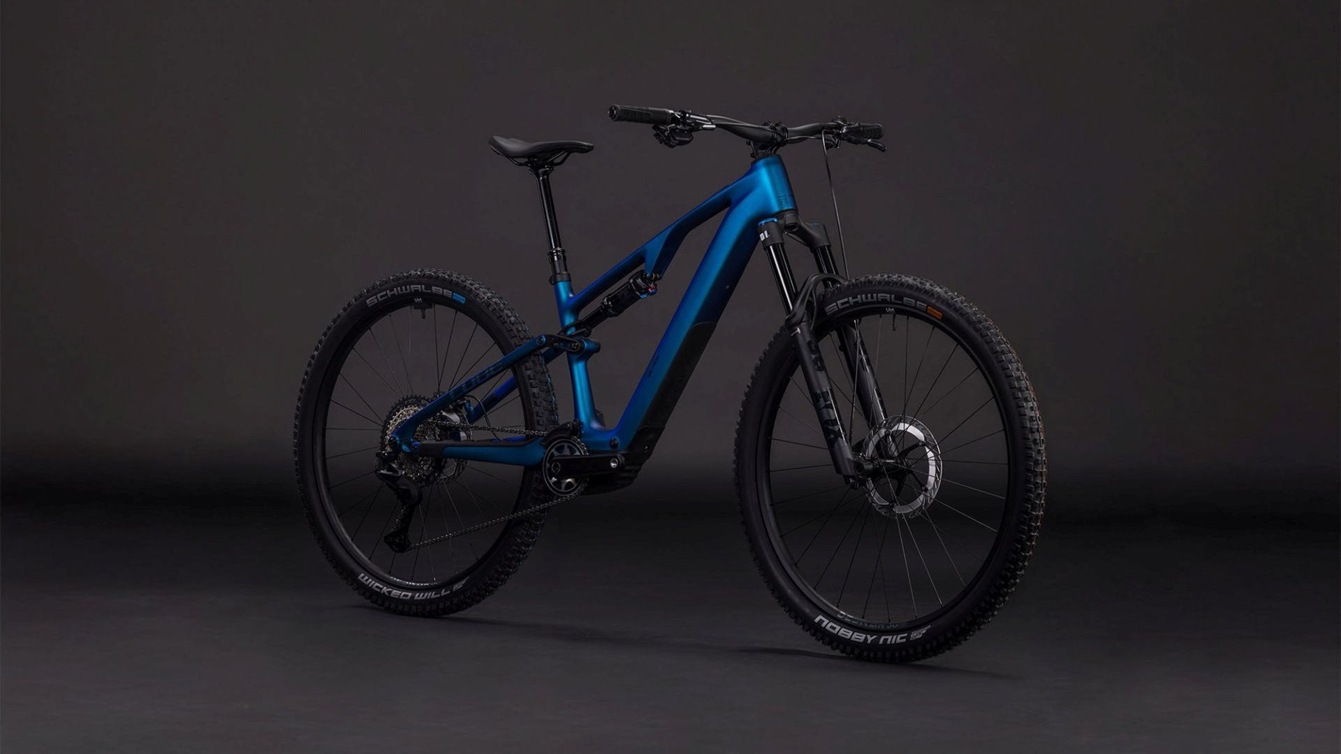 CUBE AMS HYBRID ONE44 C:68X SLX 400X eMTB BIKE 2026 NEBULA' N 'BLACK
