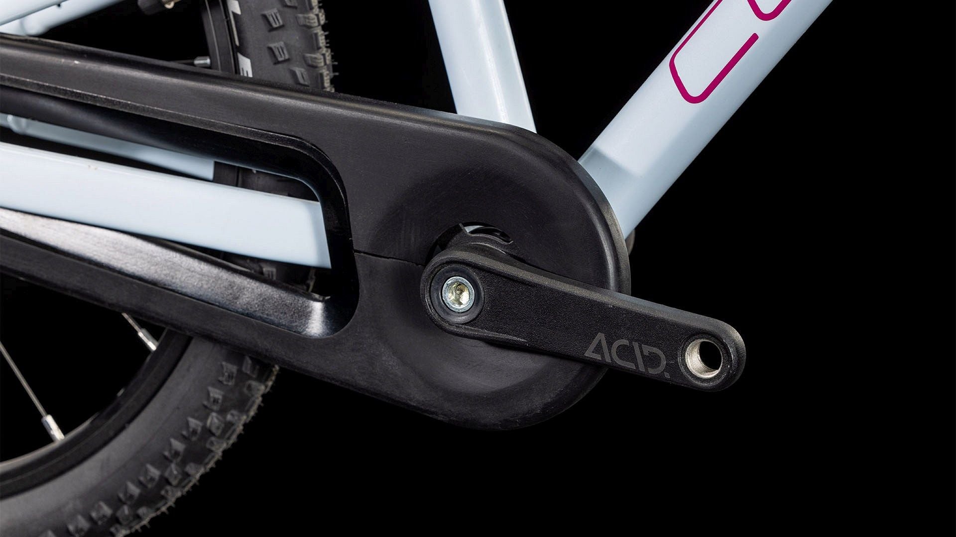 CUBE NUMOVE 180 KID'S MTB BIKE 2025 FLASHWHITE' N 'PINK