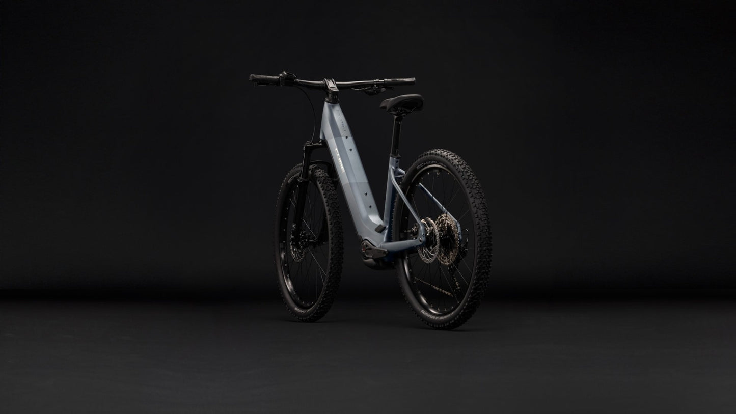 CUBE REACTION HYBRID PERFORMANCE 720 HARDTAIL eMTB BIKE 2027 ASHGREY 'N' PRISM  (EASY ENTRY)