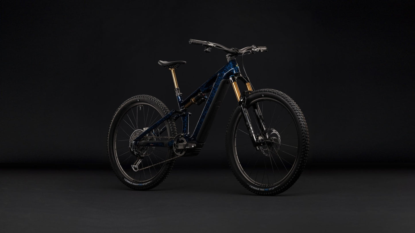 CUBE STEREO HYBRID ONE44 HPC SLT 800 eMTB BIKE 2027 SPLINTERNAVY 'N' PRIZM