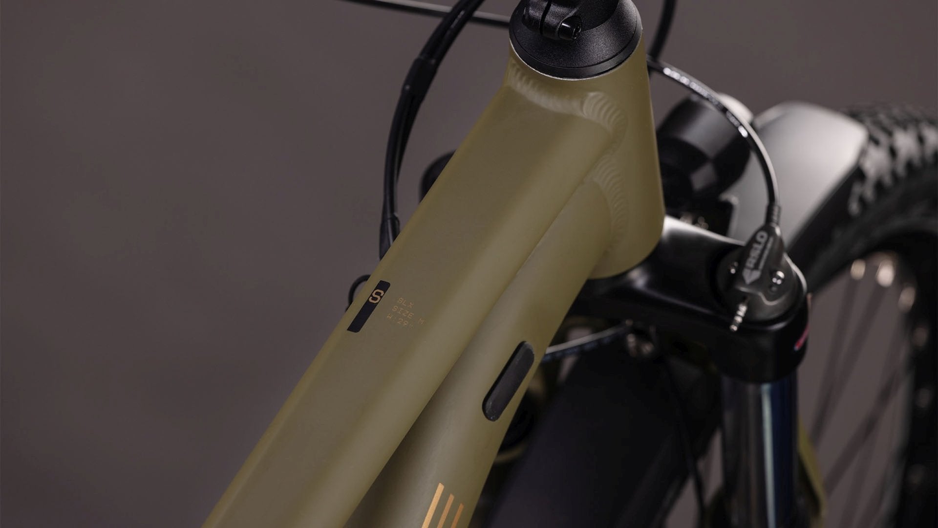 CUBE AIM SLX FE HARDTAIL MTB BIKE 2026 DUSTYOLIVE' N 'GOLD