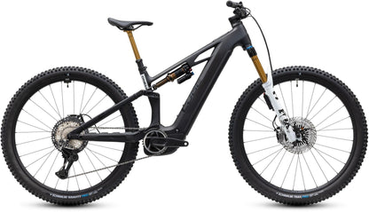 CUBE STEREO HYBRID ONE44 HPC AT 800 eMTB BIKE 2027 CARBON 'N' WHITE