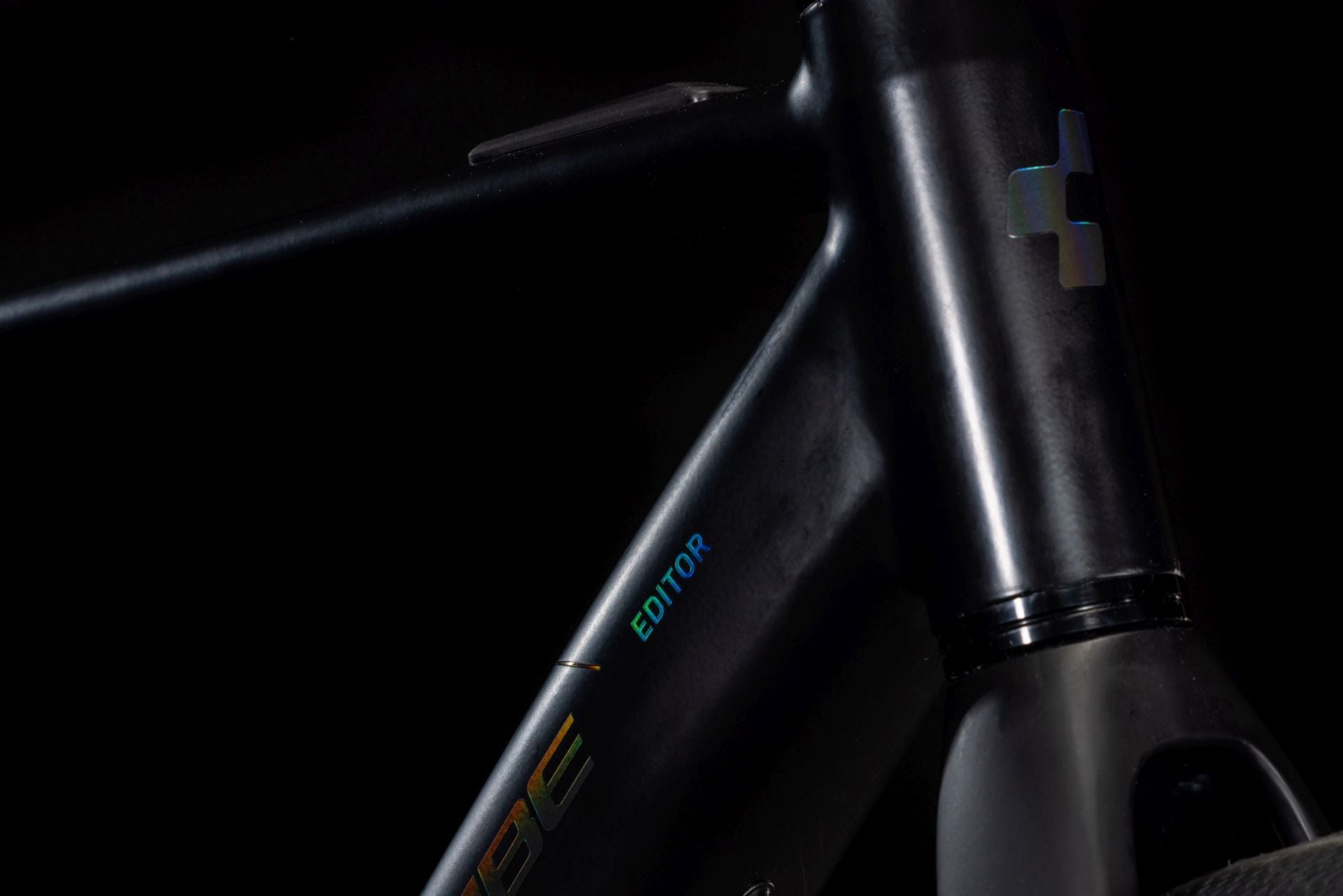 CUBE EDITOR HYBRID PRO 400X URBAN eBIKE 2025 BLACK 'N' SPECTRAL