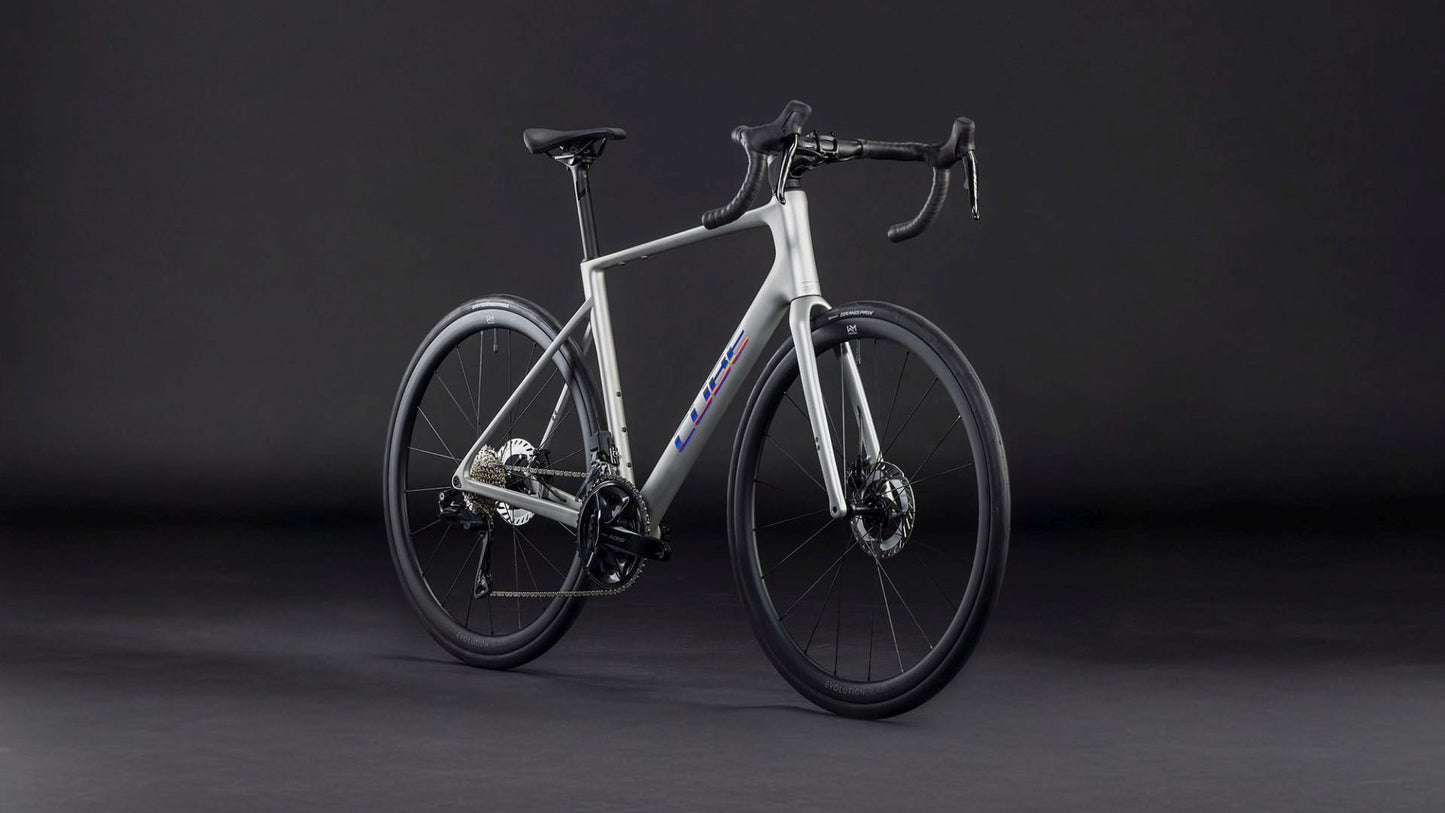 CUBE ATTAIN C:62 SLX ROAD BIKE 2026 SLEEKGREY' N 'PRISM