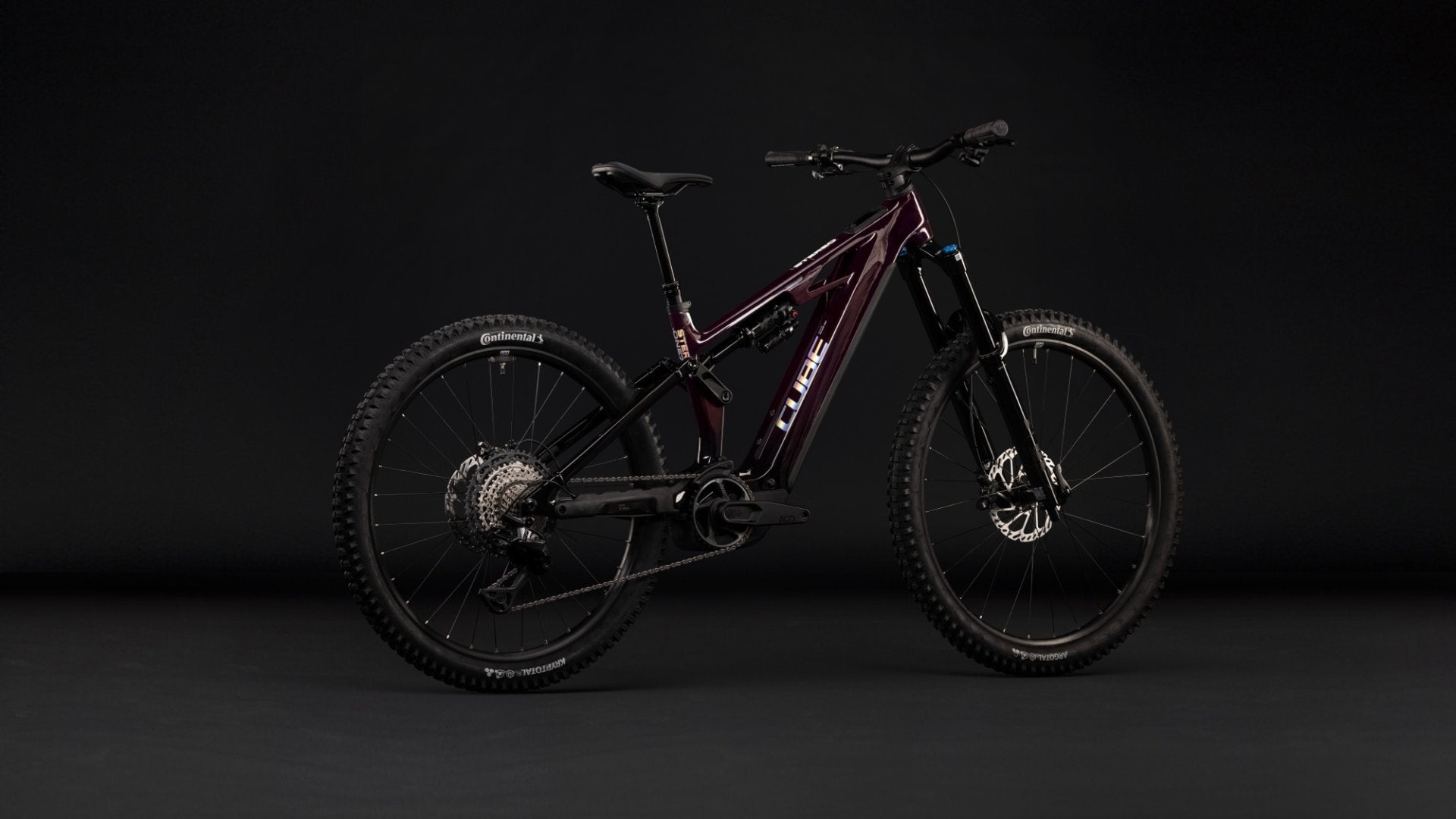 CUBE STEREO HYBRID ONE77 HPC SLX 800 eMTB BIKE 2027 LIQUIDRED 'N' BLACK