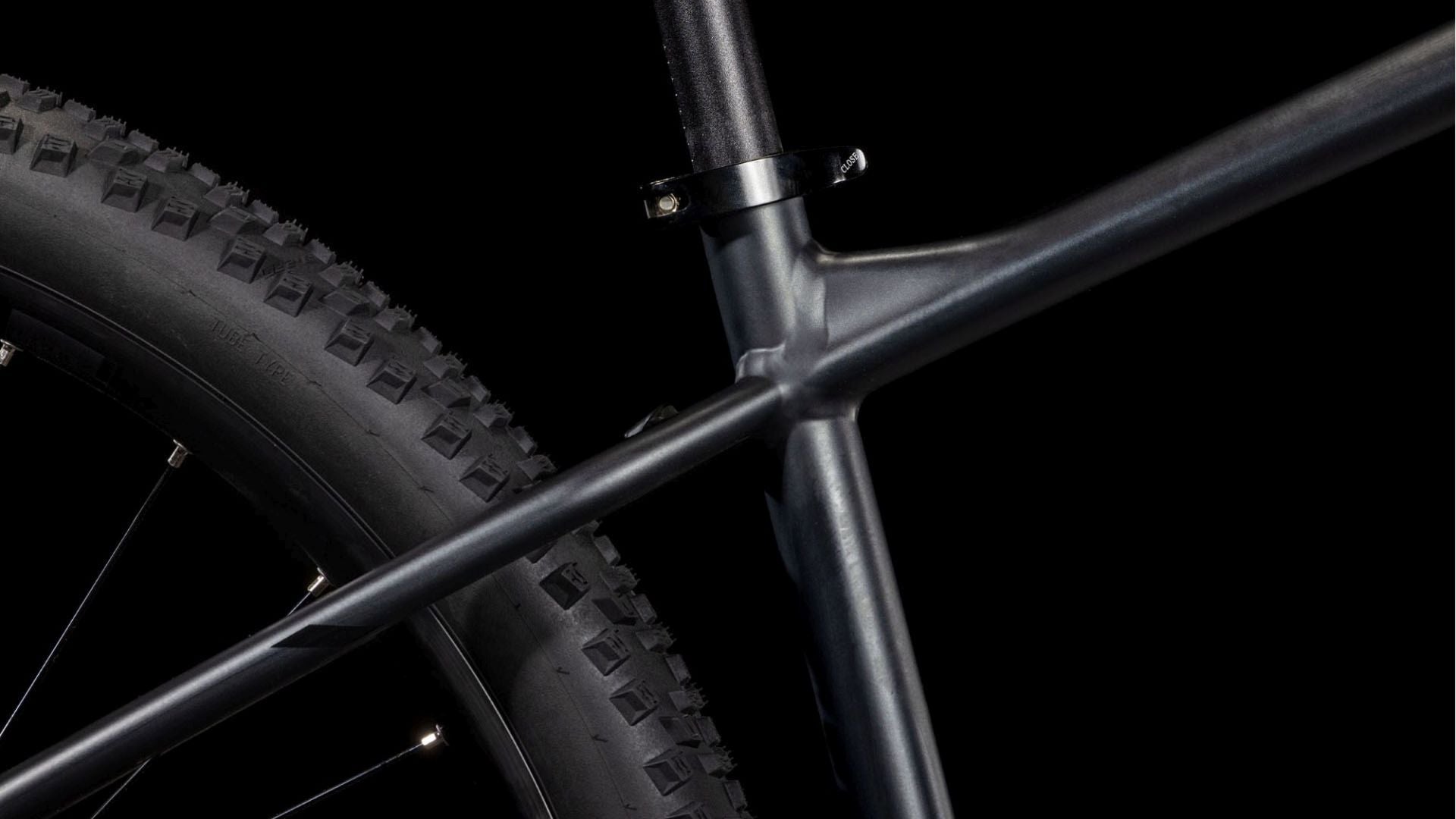 CUBE ATTENTION SLX HARDTAIL MTB BIKE 2025 BLACKMETAL' N 'BLACK