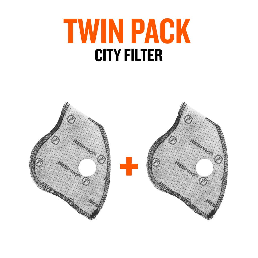 RESPRO CITY FILTER - TWIN PACK