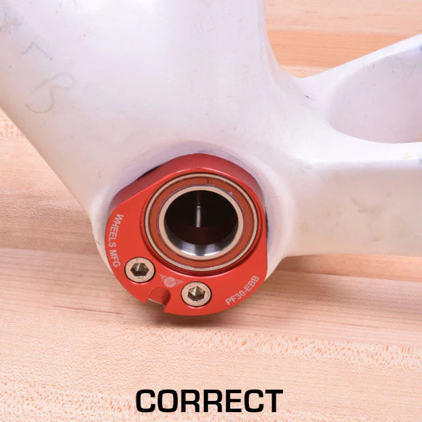 WHEELS MANUFACTURING ECCENTRIC BB FOR PF30 & 24mm (SHIMANO) CRANKS