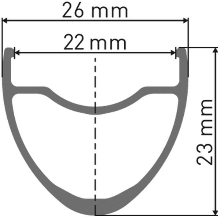 DT SWISS R 500 28" DISC RIM