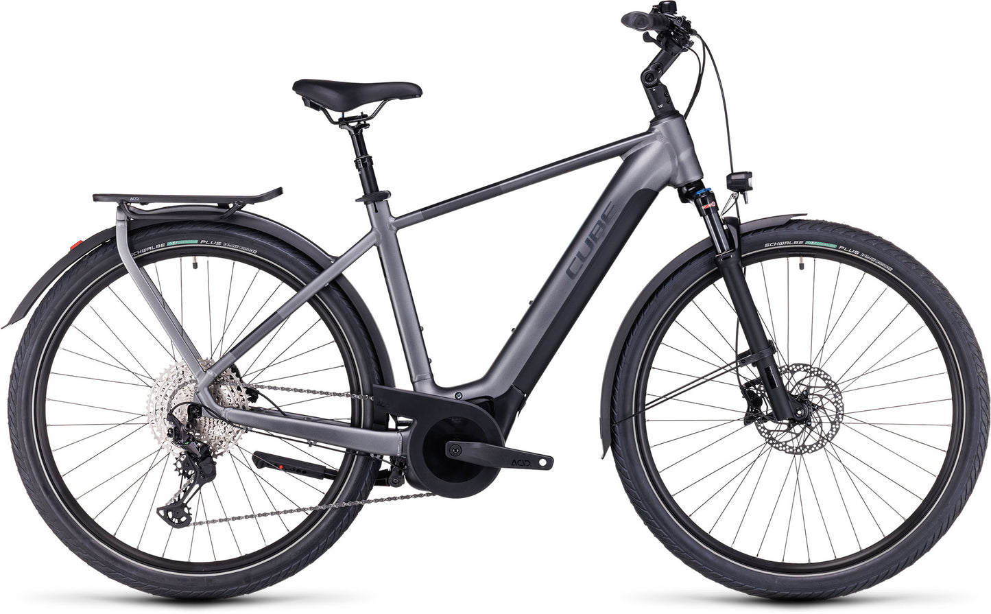 CUBE TOURING HYBRID EXC 625 EBIKE 2023 GREY ´N´ METAL