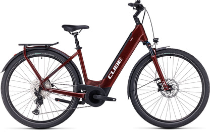 CUBE TOURING HYBRID EXC 625 EASY ENTRY EBIKE 2023 RED´N´WHITE