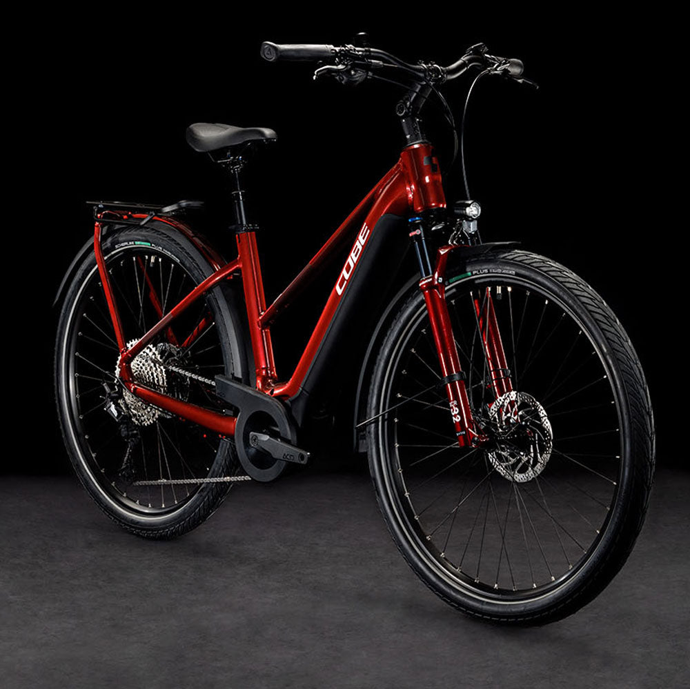 CUBE TOURING HYBRID EXC 625 LADY EBIKE 2023 - RED´N´WHITE