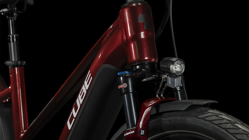 CUBE TOURING HYBRID EXC 625 LADY eBIKE 2023 RED´N´WHITE