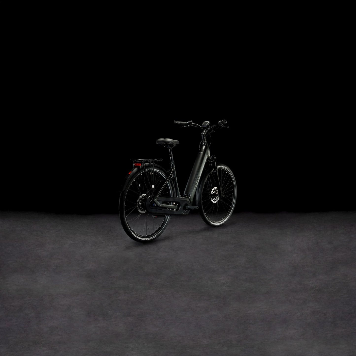 CUBE SUPREME HYBRID EX 625 EASY ENTRY E-BIKE 2023 GREY 'N' BLACK