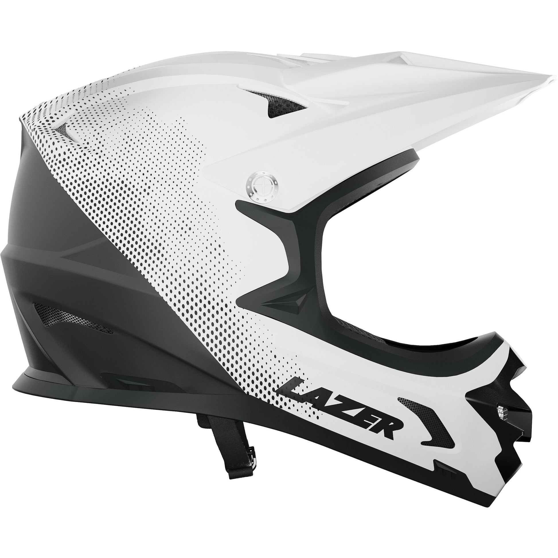 LAZER PHOENIX+ FULLFACE HELMET BLACK WHITE