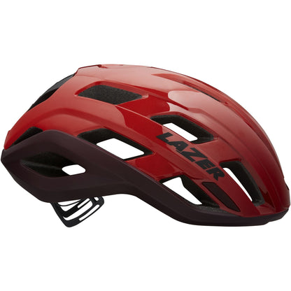 LAZER STRADA KINETICORE ROAD HELMET RED
