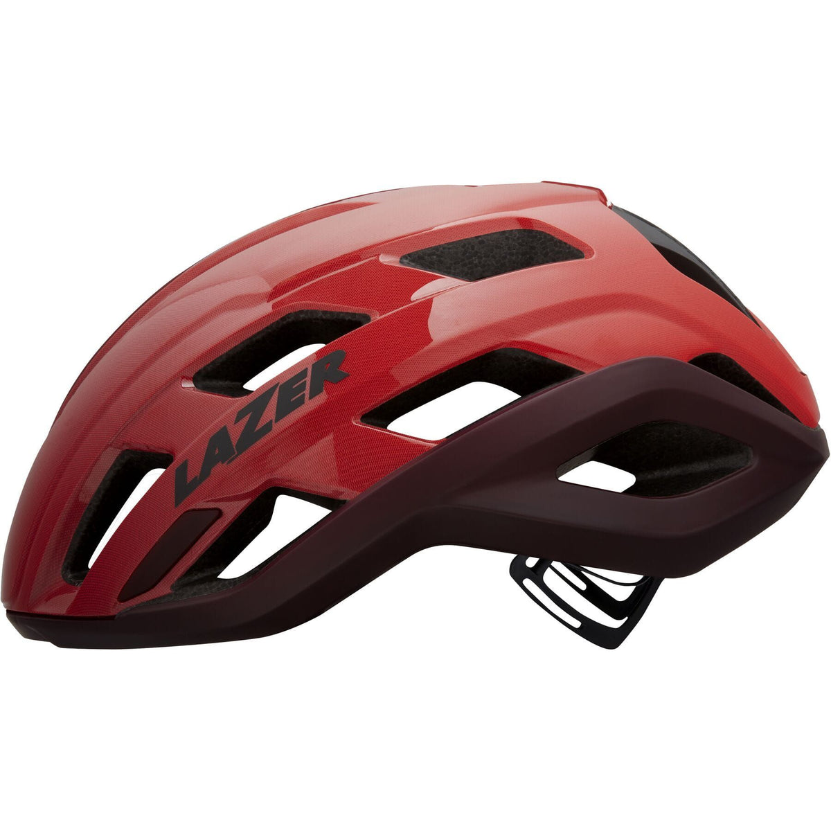 LAZER STRADA KINETICORE ROAD HELMET RED