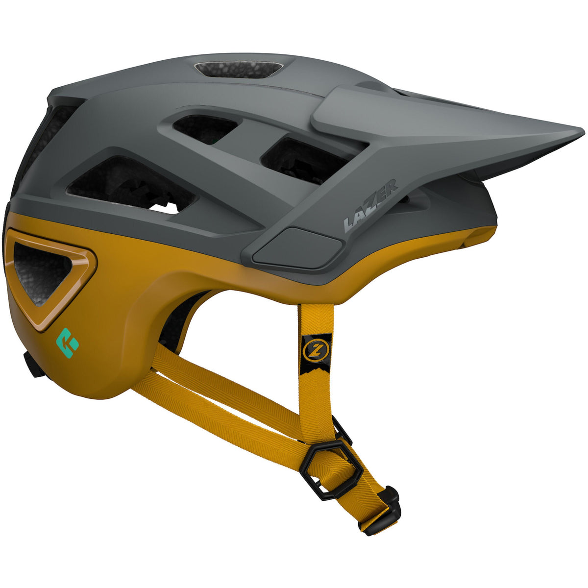 LAZER JACKAL KINETICORE MTB HELMET MATT GREY AUTUMN