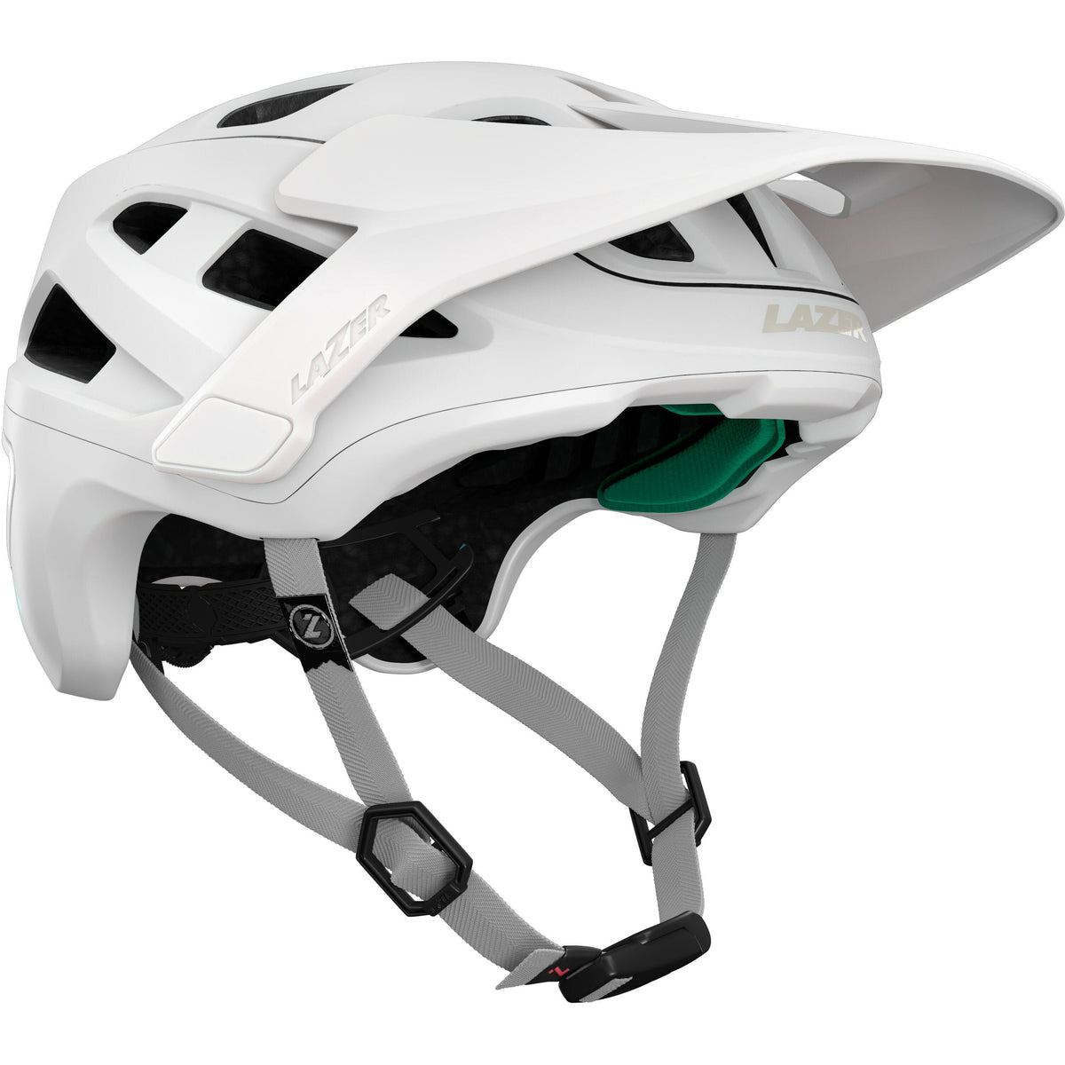 LAZER JACKAL KINETICORE MTB HELMET WHITE