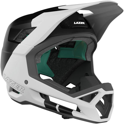 LAZER CAGE KINETICORE FULLFACE HELMET MATT WHITE BLACK