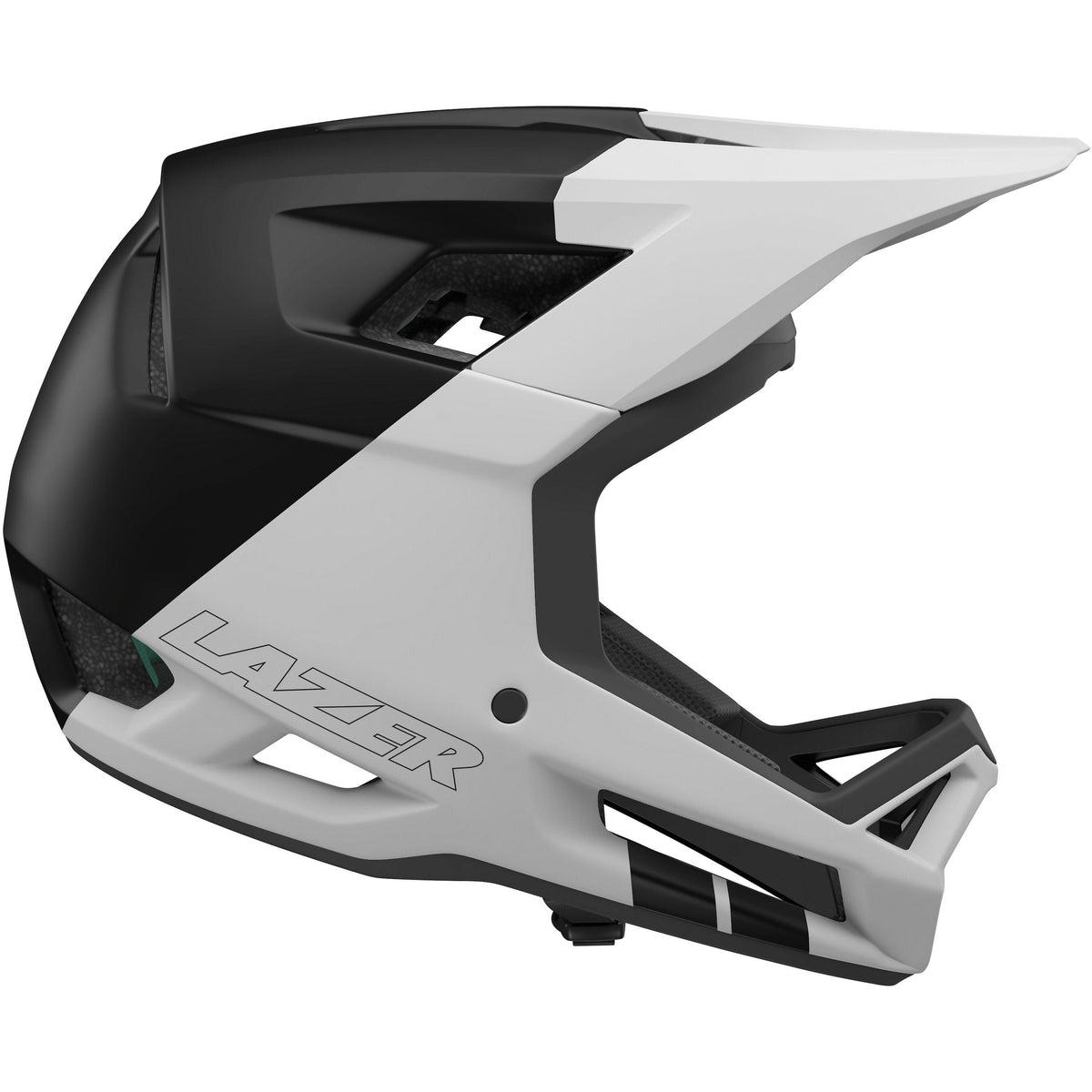 LAZER CAGE KINETICORE FULLFACE HELMET MATT WHITE BLACK