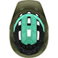 LAZER COYOTE KINETICORE MTB HELMET MATT ORANGE GREEN
