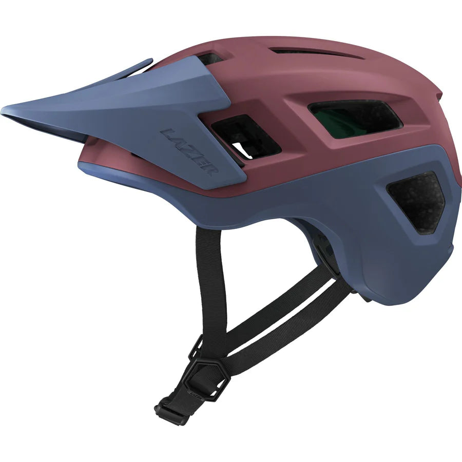 LAZER COYOTE KINETICORE MTB HELMET MATT COSMIC BERRY