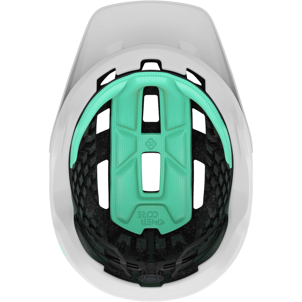 LAZER COYOTE KINETICORE MTB HELMET MATT FULL WHITE