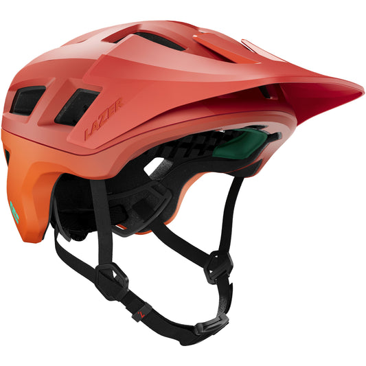 LAZER COYOTE KINETICORE MTB HELMET MATT RUST ORANGE