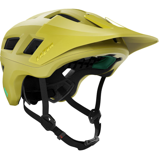LAZER COYOTE KINETICORE MTB HELMET MATT GREEN TEA